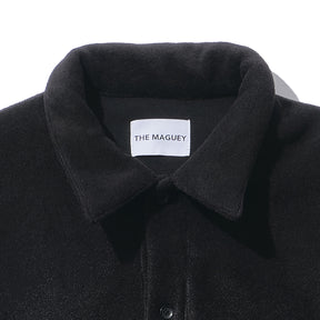 THE MAGUEY / LAYERD SLEEVES SHIRT BLACK