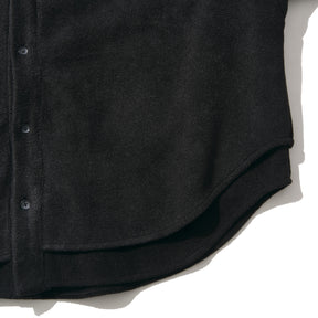 THE MAGUEY / LAYERD SLEEVES SHIRT BLACK