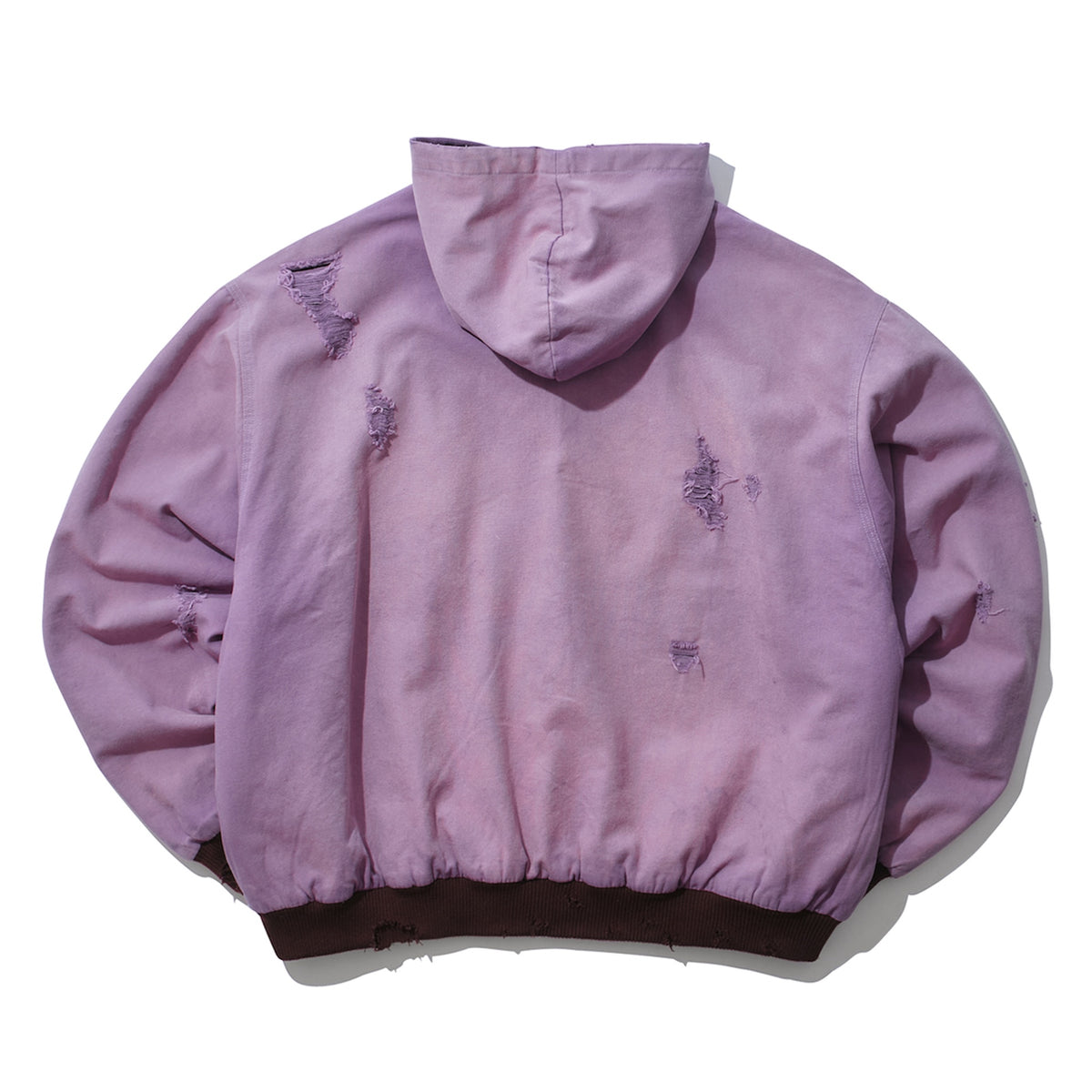 THE MAGUEY / DAMAGE WORK HOODIE PURPLE