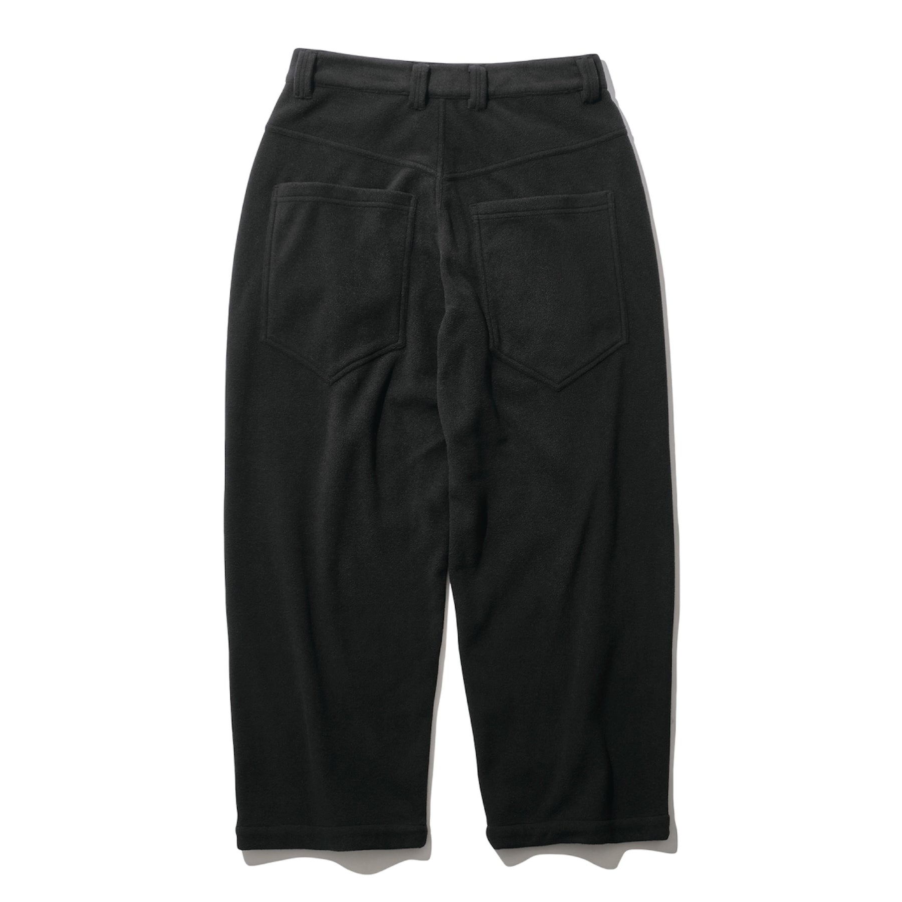 THE MAGUEY / 5POCKET FLEECE PANTS BLACK