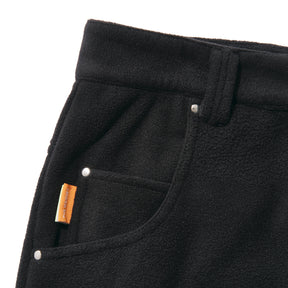THE MAGUEY / 5POCKET FLEECE PANTS BLACK