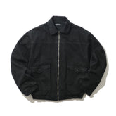 <span style="color: #f50b0b;">Last One</span> INTODUSK / DENIM BUSINESS JACKET BLACK