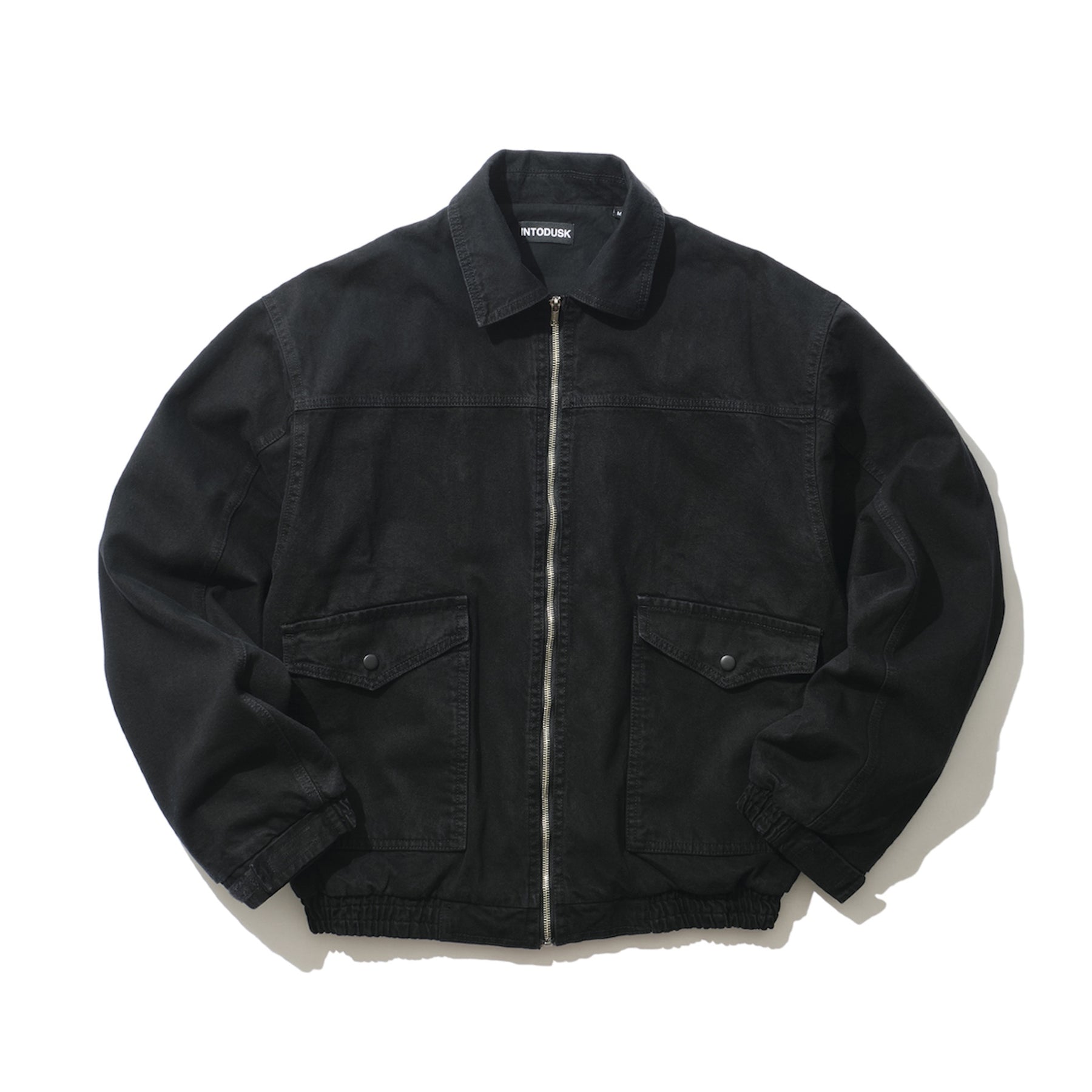 <span style="color: #f50b0b;">Last One</span> INTODUSK / DENIM BUSINESS JACKET BLACK