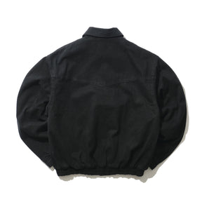<span style="color: #f50b0b;">Last One</span> INTODUSK / DENIM BUSINESS JACKET BLACK