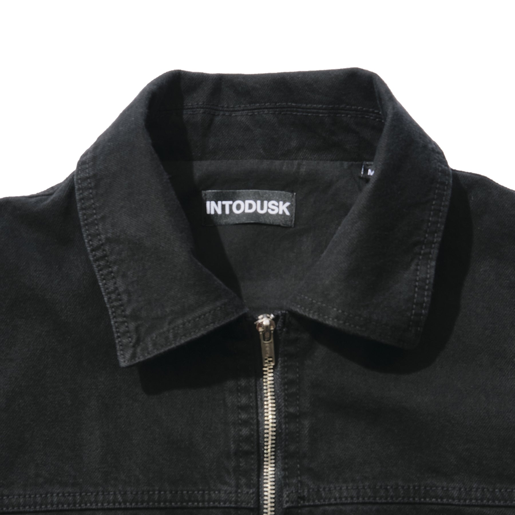 <span style="color: #f50b0b;">Last One</span> INTODUSK / DENIM BUSINESS JACKET BLACK