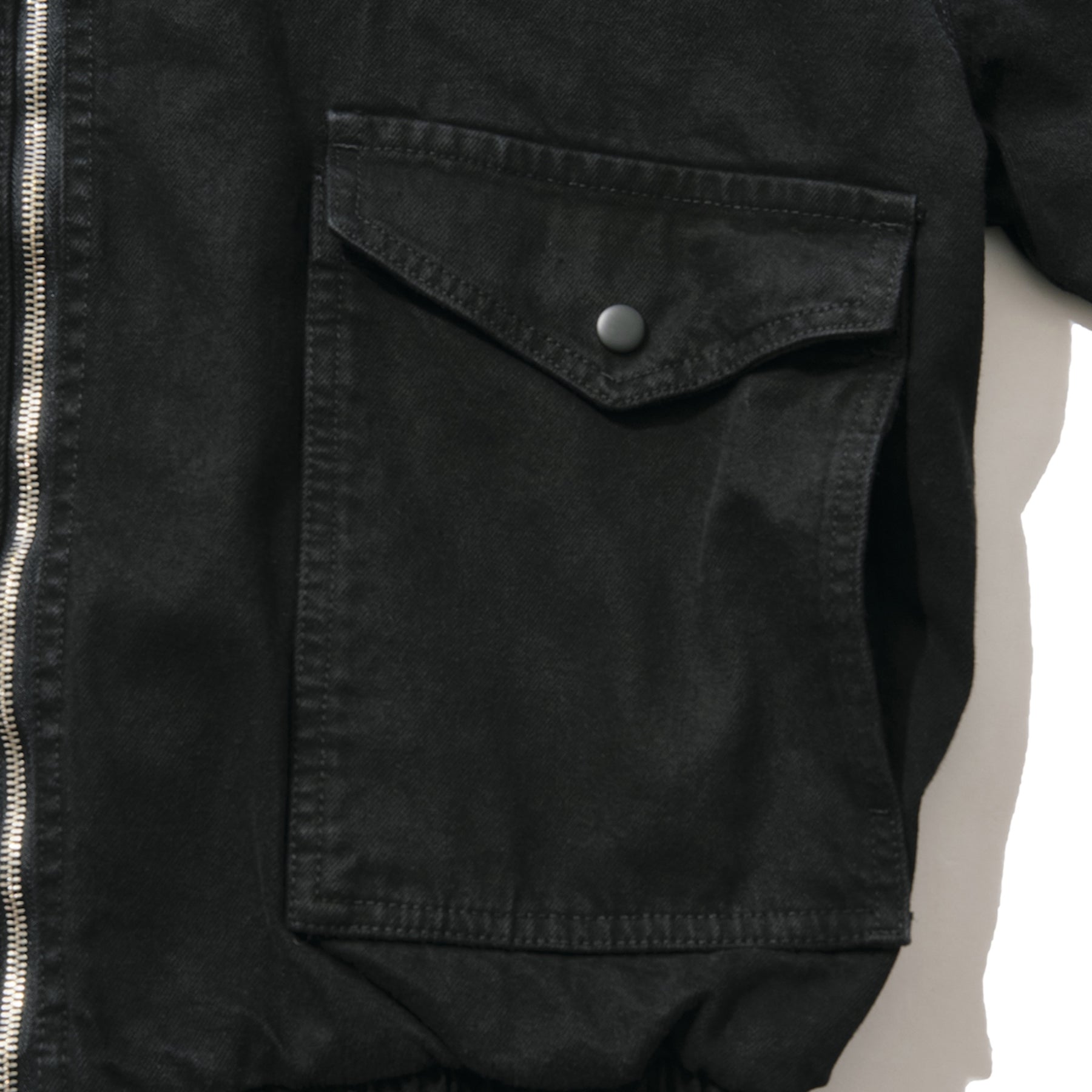 <span style="color: #f50b0b;">Last One</span> INTODUSK / DENIM BUSINESS JACKET BLACK