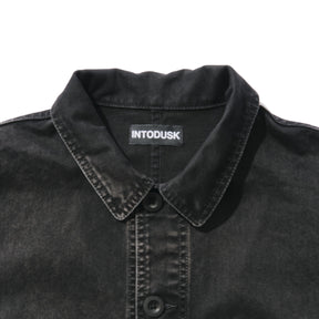 <span style="color: #f50b0b;">Last One</span> INTODUSK / BULL WORK JACKET WASHED BLACK