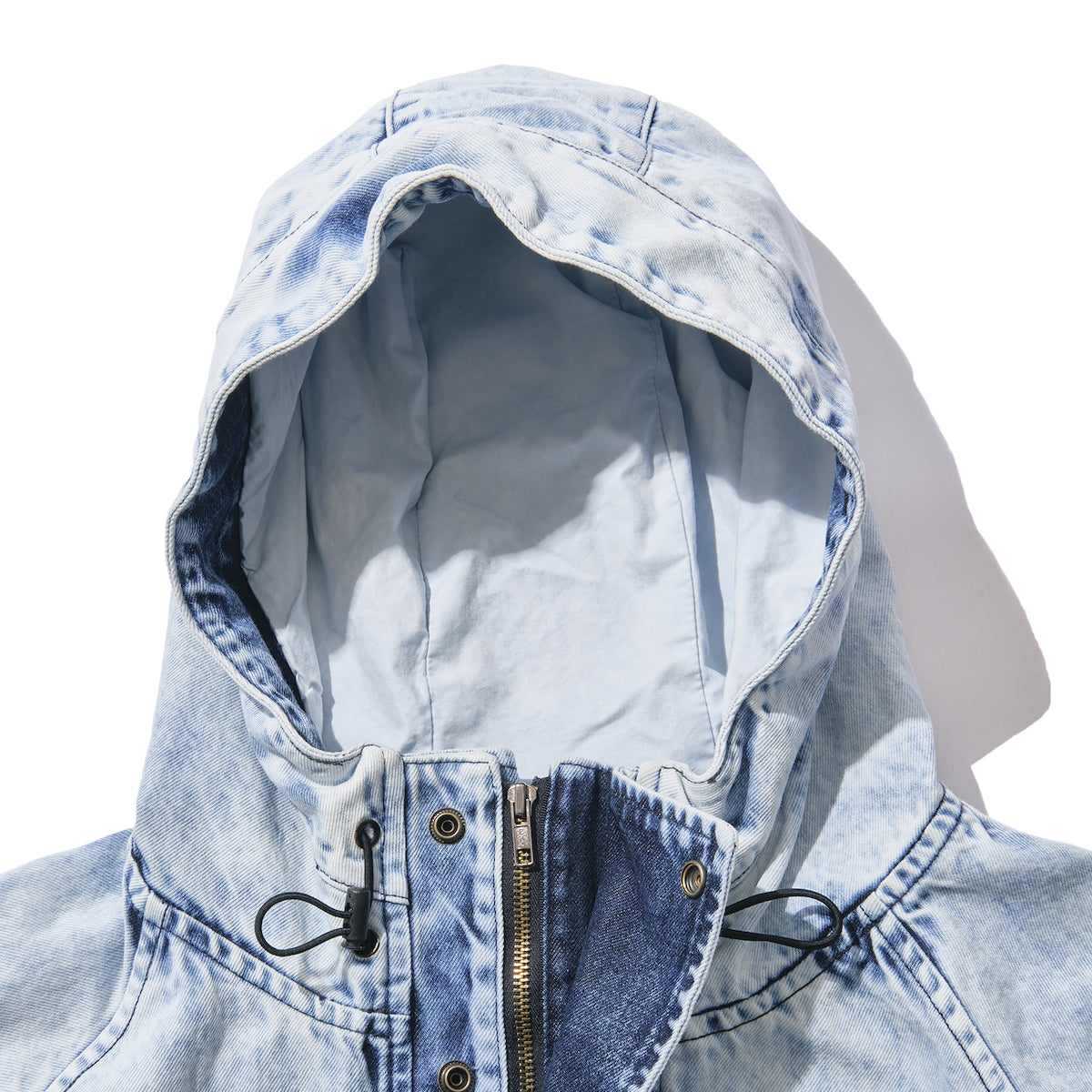 <span style="color: #f50b0b;">Last One</span> INTODUSK / SNOW COAT HARD WASH BLUE DENIM