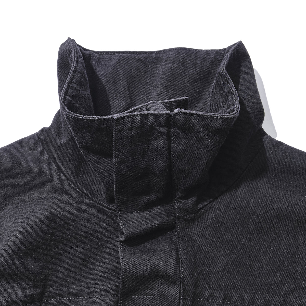 INTODUSK / SKI SLOPE DENIM JACKET BLACK