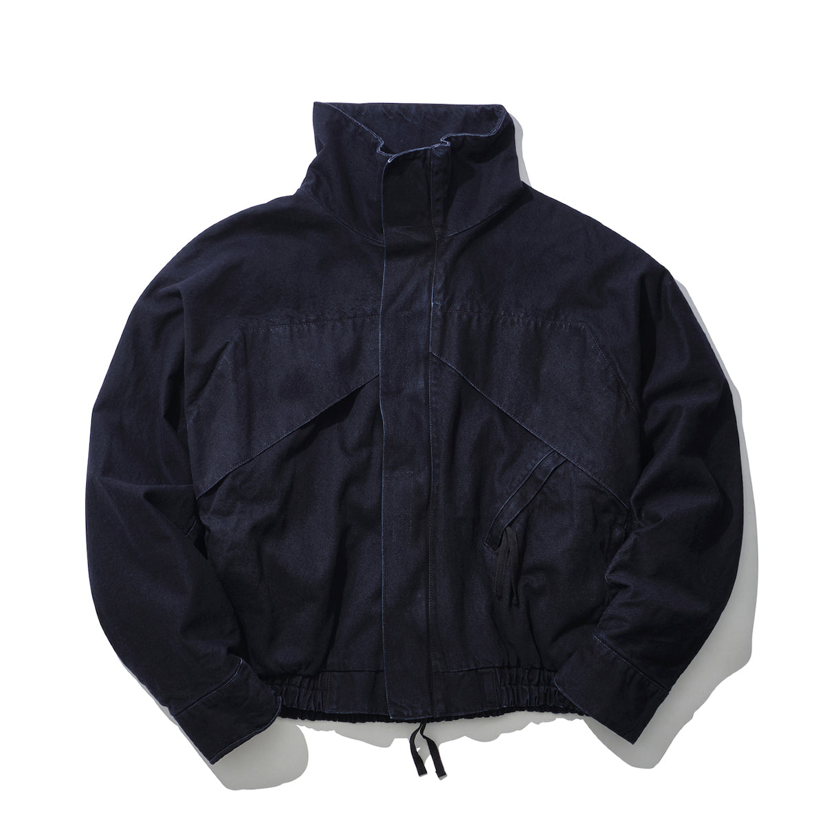 INTODUSK / SKI SLOPE DENIM JACKET WASHED MIDNIGHT NAVY ORGANIC