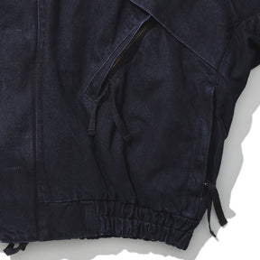 <span style="color: #f50b0b;">Last One</span> INTODUSK / SKI SLOPE DENIM JACKET WASHED MIDNIGHT NAVY ORGANIC