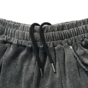 <span style="color: #f50b0b;">Last One</span> INTODUSK / CARGO RIBKNIT PANT WASHED BLACK ORGANIC