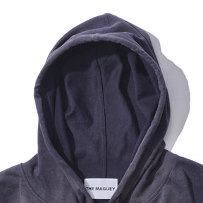 THE MAGUEY / SLOPPY HOODIE WASHED NAVY