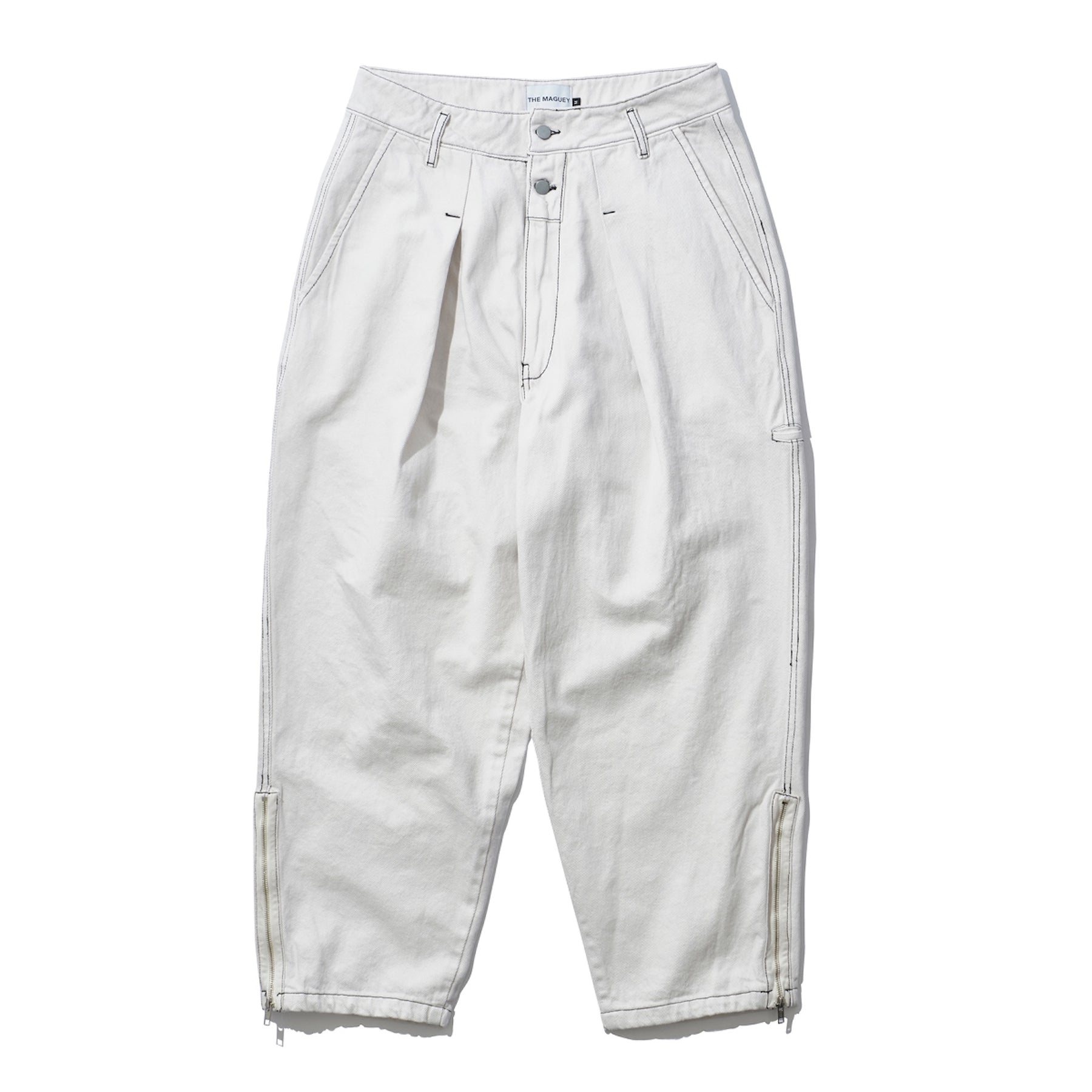 THE MAGUEY / DRILL CHANGE PANTS OFF WHITE
