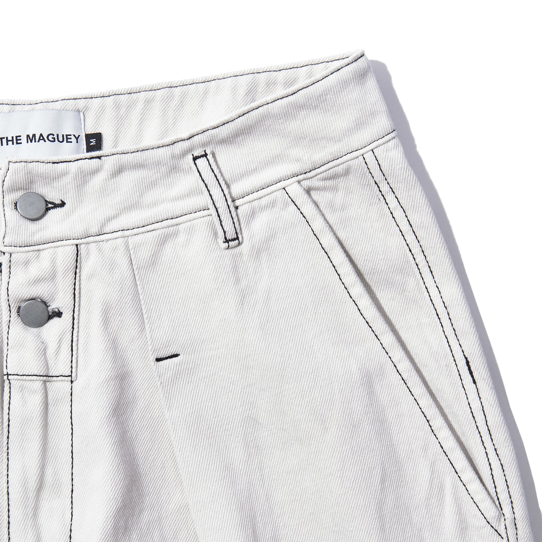 THE MAGUEY / DRILL CHANGE PANTS OFF WHITE