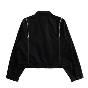 WHATEVERWORKS / SPLIT JACKET BLACK