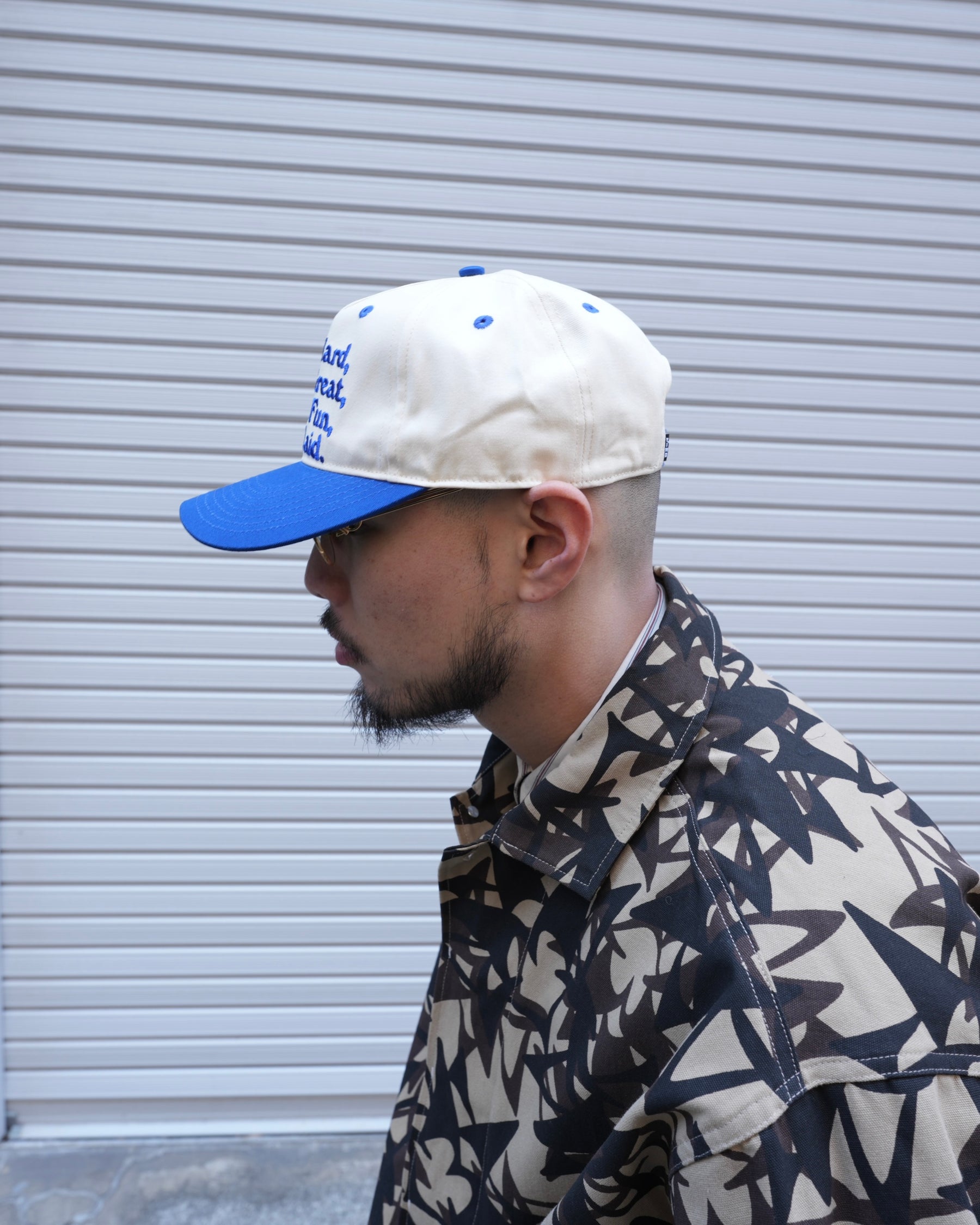 Y,IWO / Hardwear “Lift Hard” 5-Panel Hat BLUE