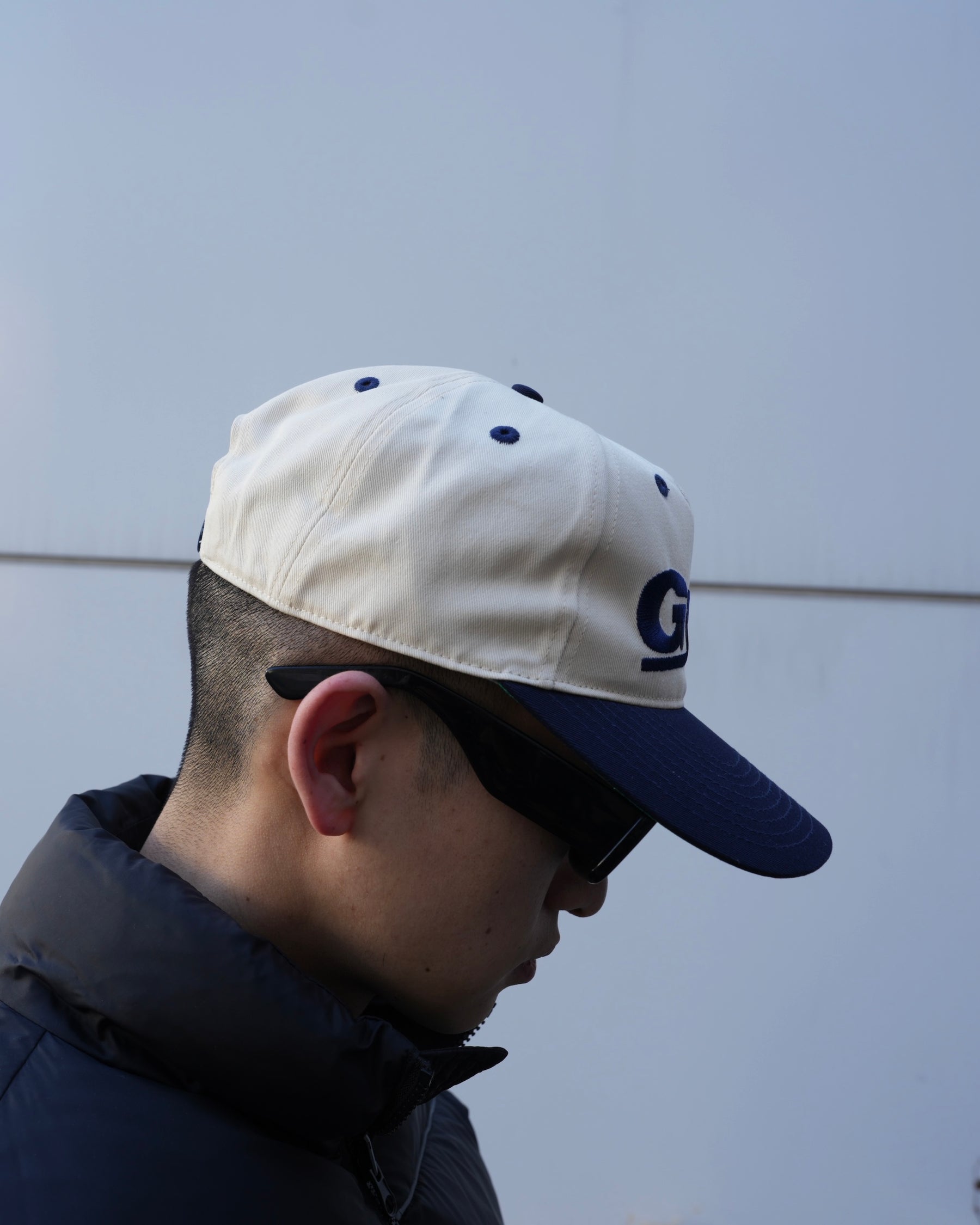 <span style="color: #f50b0b;">Last One</span> Y,IWO / Lessons "Gym" 5-Panel Hat NAVY