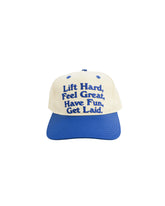 Y,IWO / Hardwear “Lift Hard” 5-Panel Hat BLUE