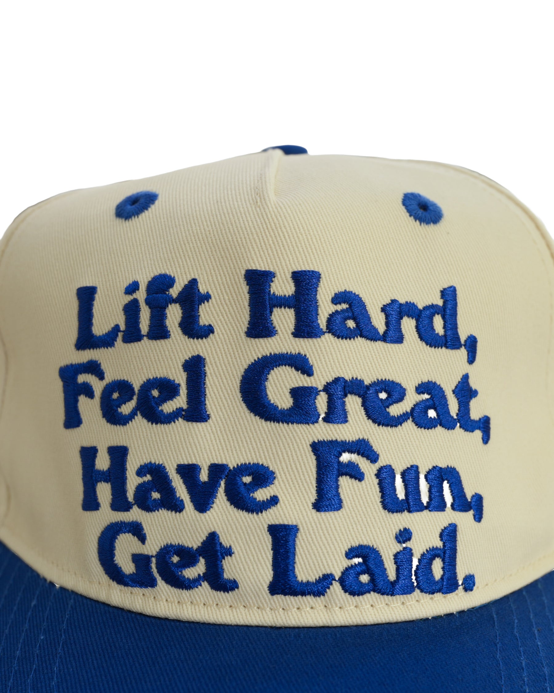Y,IWO / Hardwear “Lift Hard” 5-Panel Hat BLUE