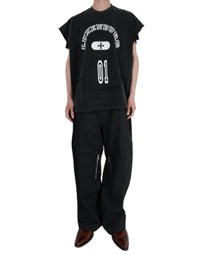 LUXENBURG / CASTLE TANK - VARSITY AGED BLACK