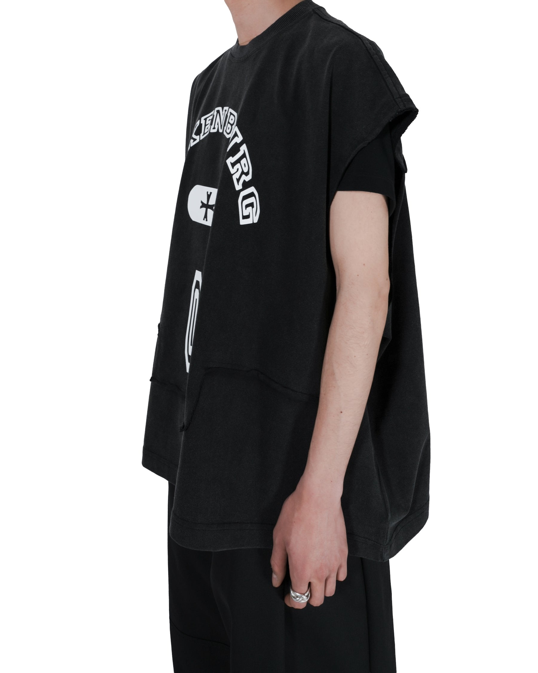 LUXENBURG / CASTLE TANK - VARSITY AGED BLACK