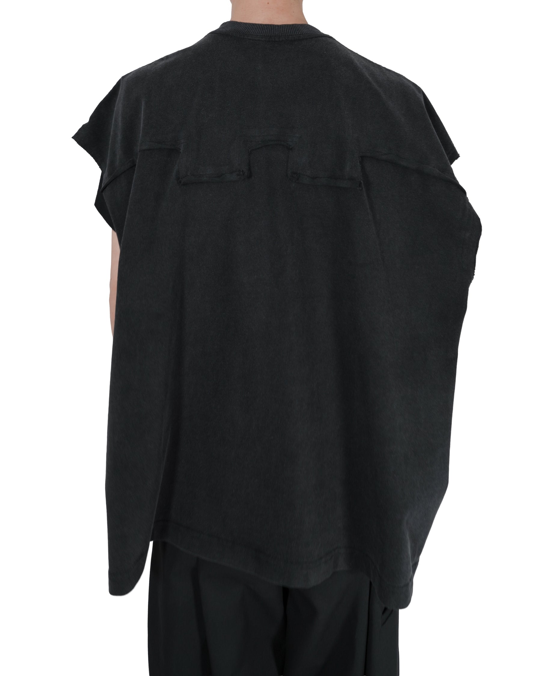 LUXENBURG / CASTLE TANK - VARSITY AGED BLACK