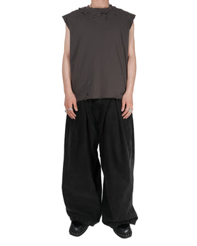 【EXCLUSIVE】TEPPEI FURUYAMA / NO SLEEVE T-SHIRT GRAY