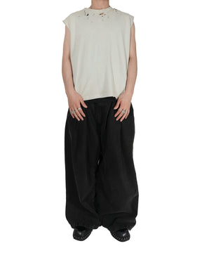 【EXCLUSIVE】TEPPEI FURUYAMA / NO SLEEVE T-SHIRT L.GREEN