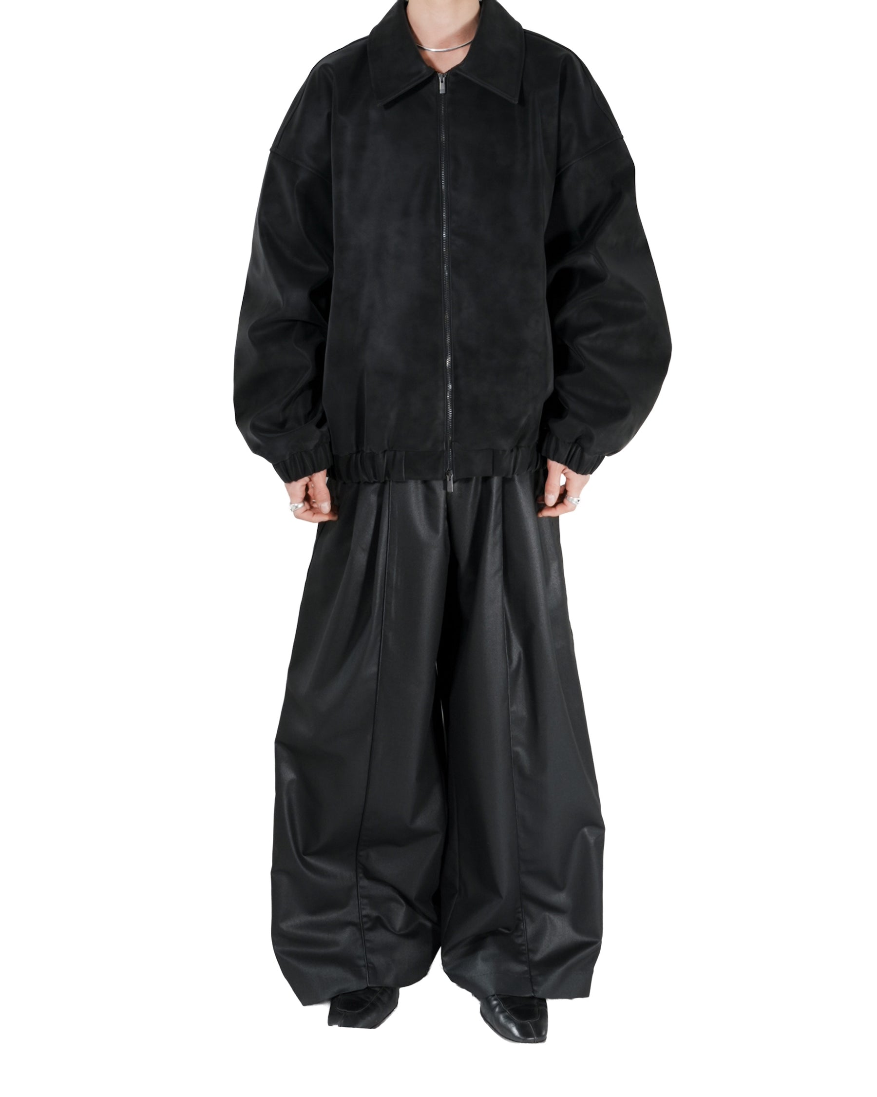 <span style="color: #f50b0b;">Last One</span> 1313 SELAH / VALPO “ECO LEATHER” JACKET BLACK