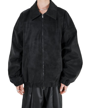 <span style="color: #f50b0b;">Last One</span> 1313 SELAH / VALPO “ECO LEATHER” JACKET BLACK