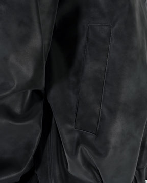 <span style="color: #f50b0b;">Last One</span> 1313 SELAH / VALPO “ECO LEATHER” JACKET BLACK