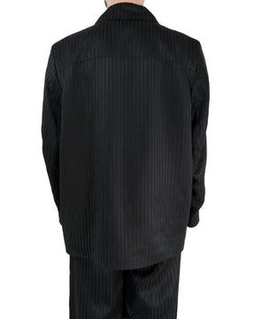 1313 SELAH / DERI TAILORED JACKET BLACK “TONAL PINSTRIPE”