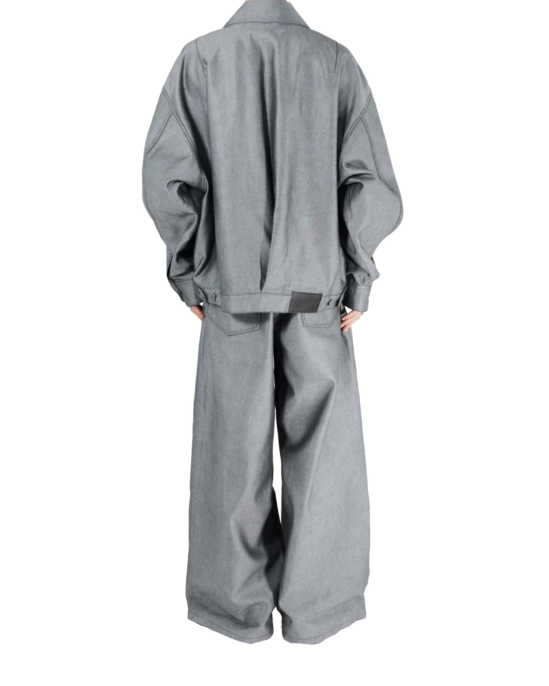 1313 SELAH / MAXIMO DENIM PANTS SILVER