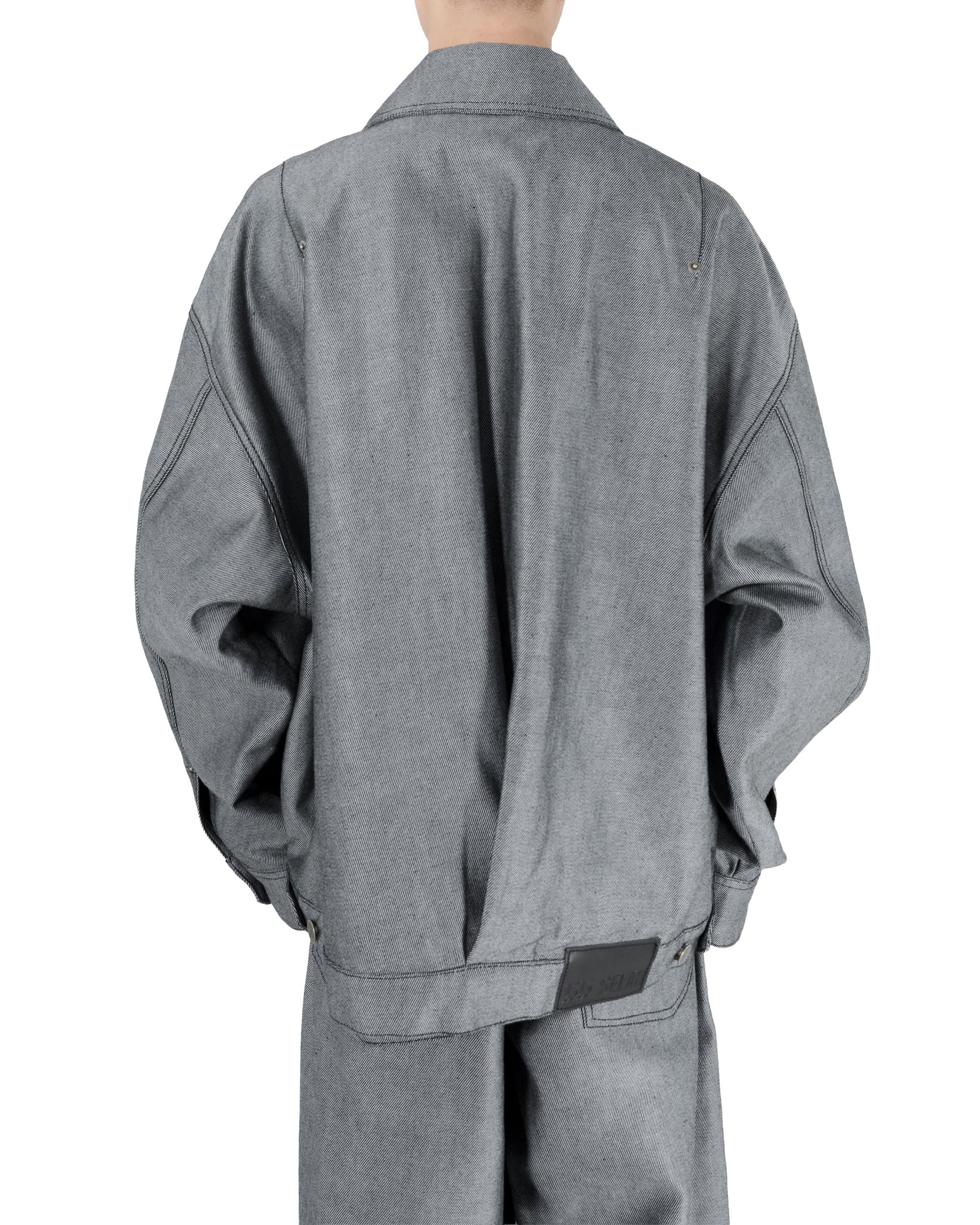 <span style="color: #f50b0b;">Last One</span> 1313 SELAH / SANTIAGO DENIM JACKET SILVER