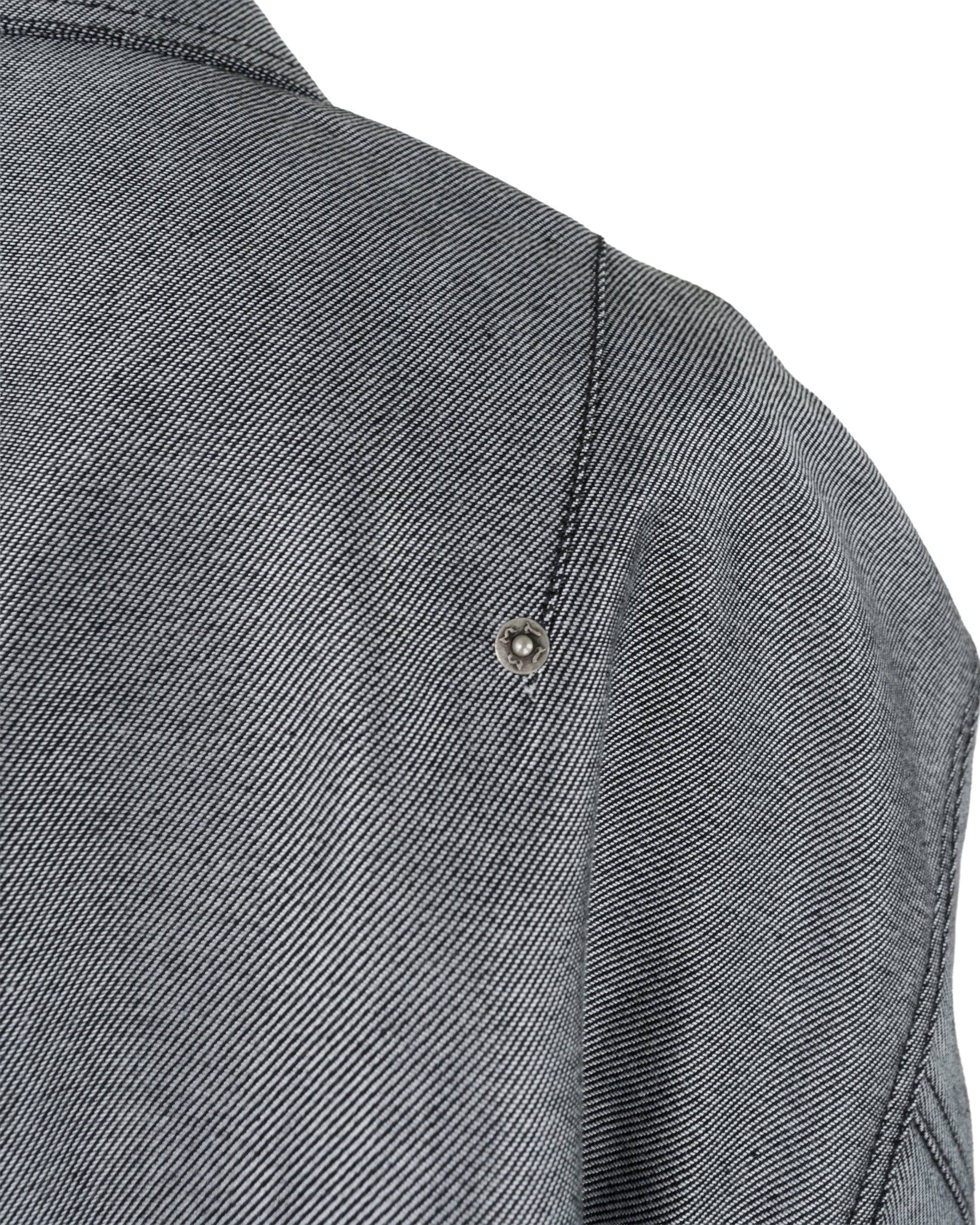 <span style="color: #f50b0b;">Last One</span> 1313 SELAH / SANTIAGO DENIM JACKET SILVER