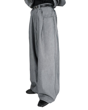 1313 SELAH / MAXIMO DENIM PANTS SILVER