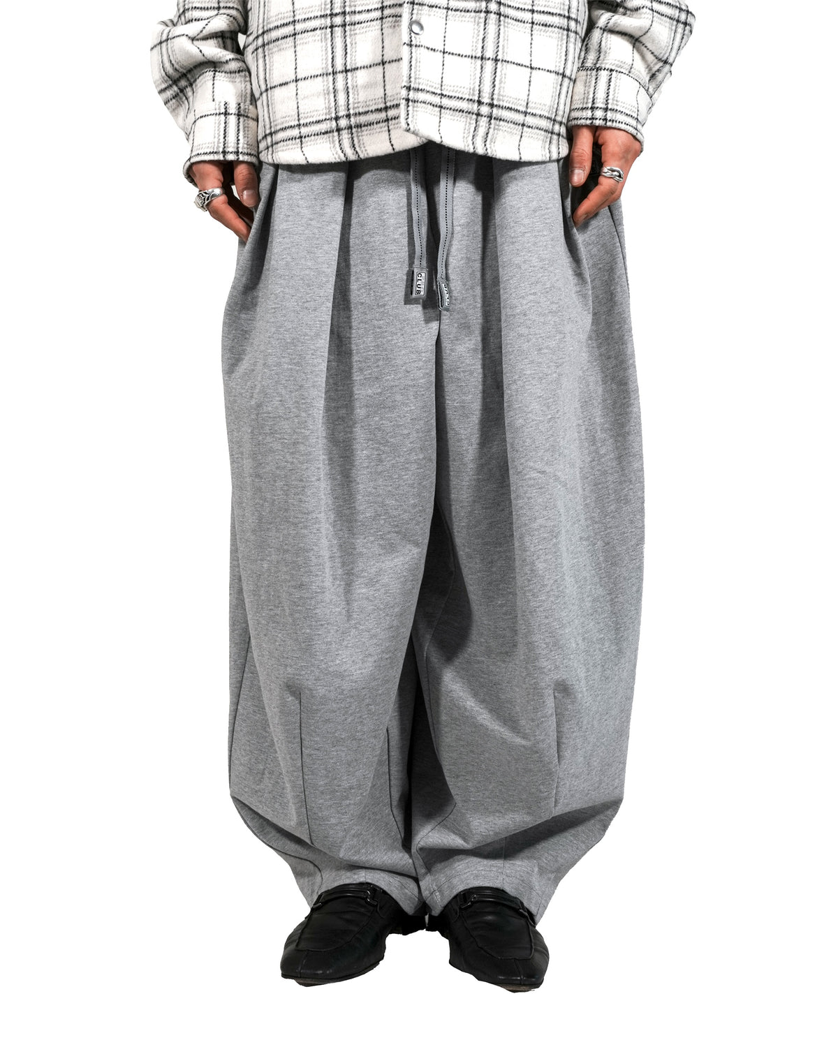 PRO CLUB / Heavywide Volume Jersey Pant HEATHER GRAY