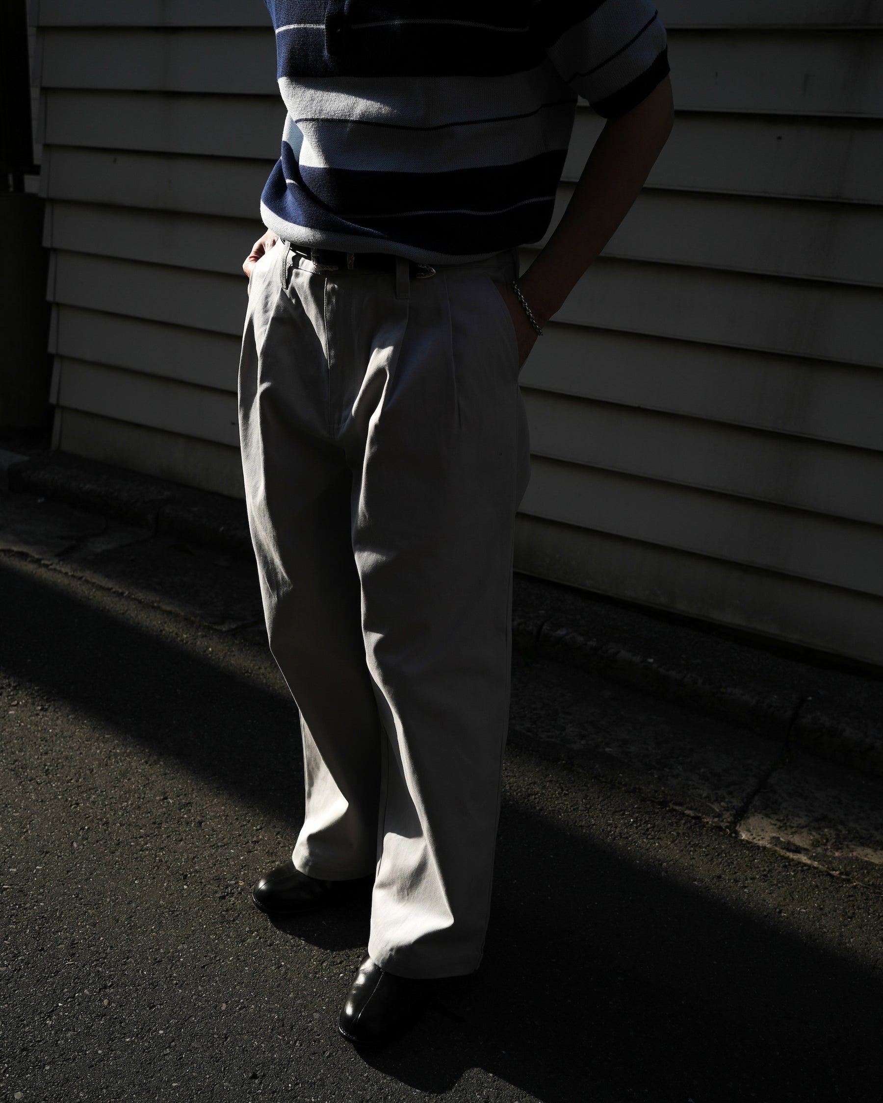 PRO CLUB / HEAVYWIDE WORK TROUSER GRAY
