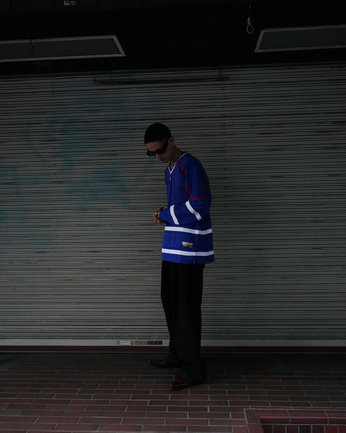 PRO CLUB / HOCKEY JERSEY BLUE