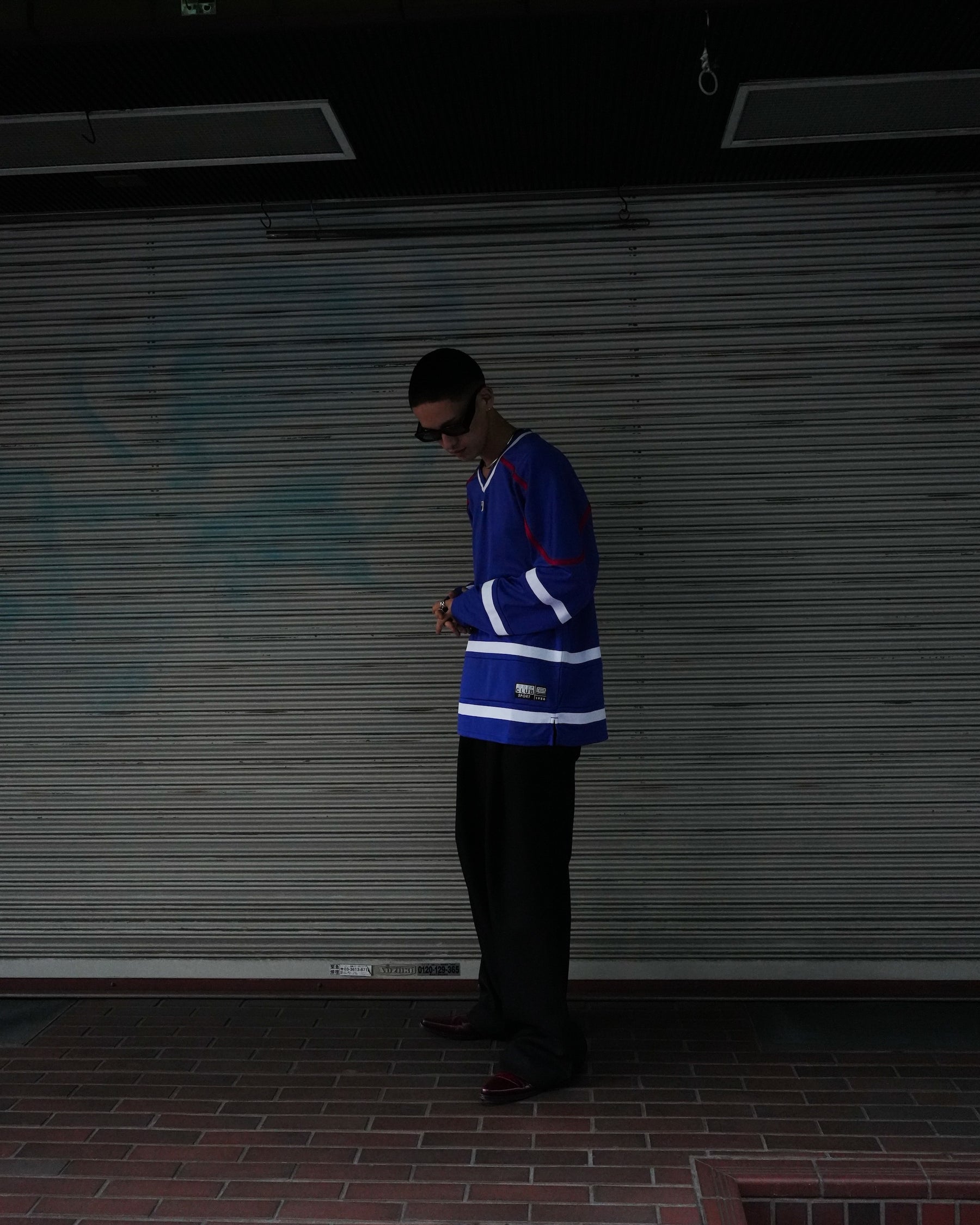 PRO CLUB / HOCKEY JERSEY BLUE