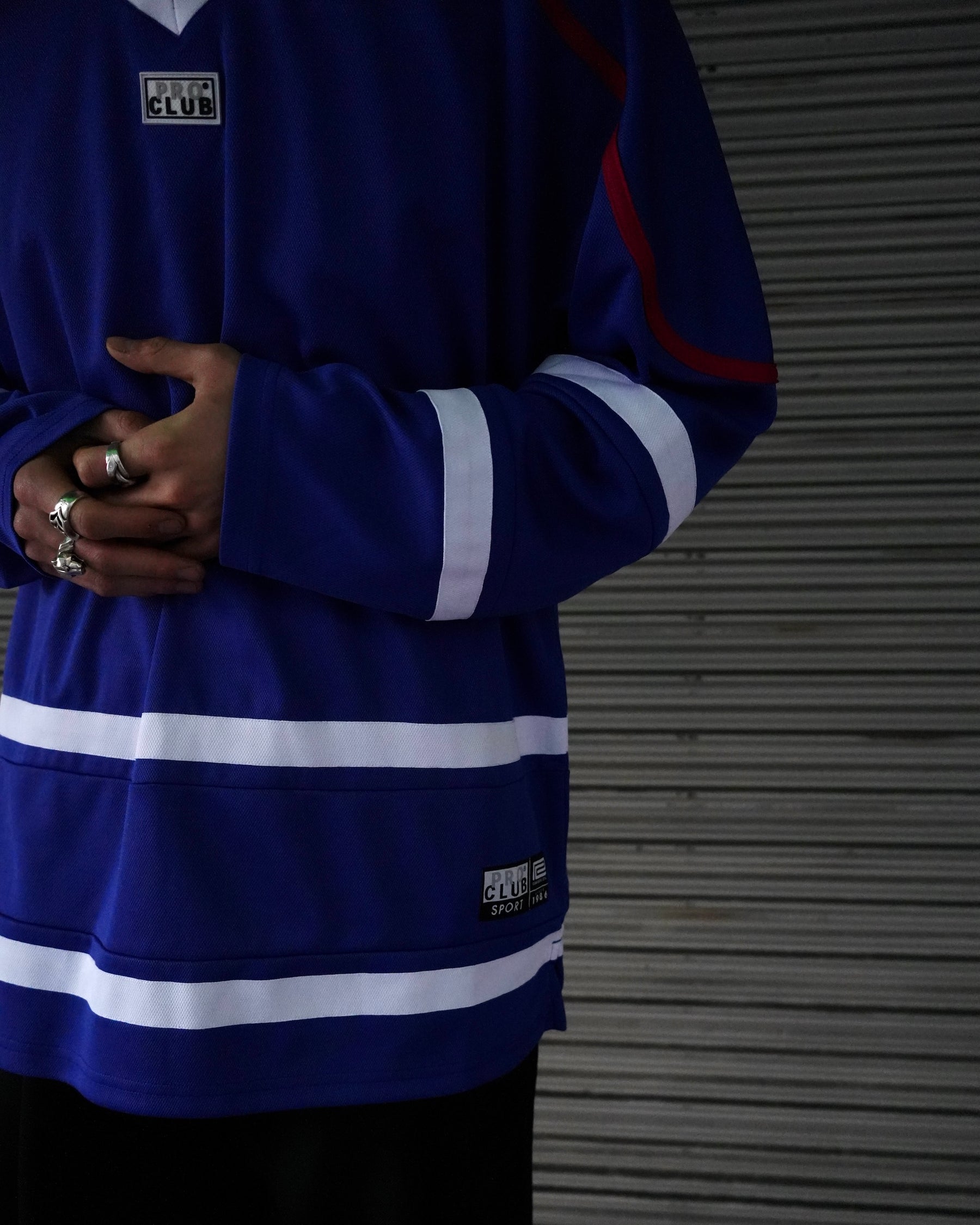 PRO CLUB / HOCKEY JERSEY BLUE