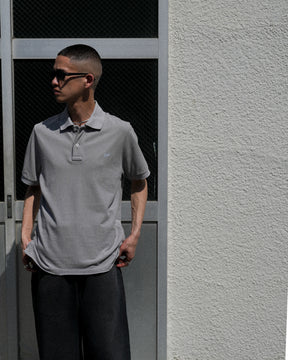 ERL / UNISEX POLO TEE KNIT GREY