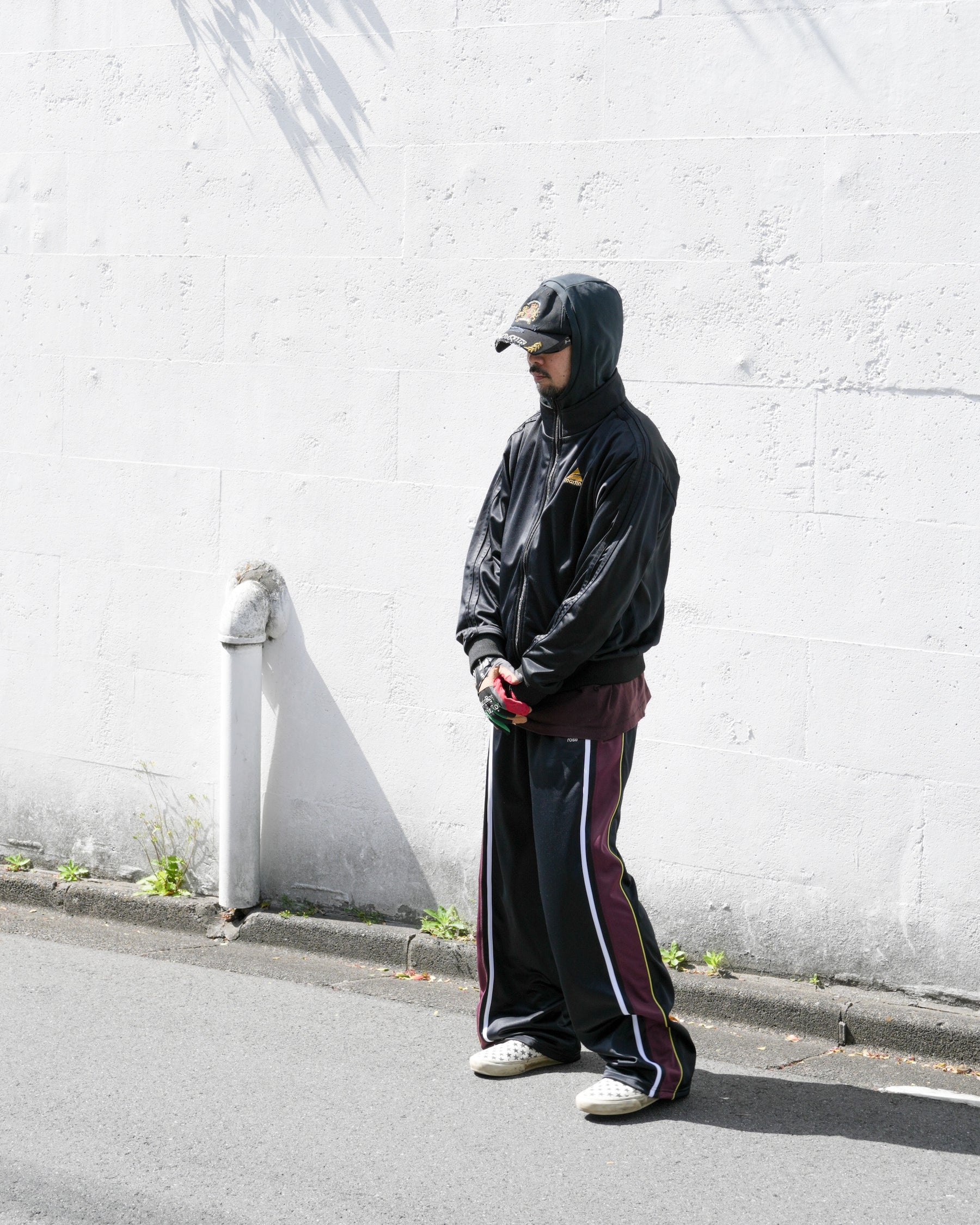 Martine Rose / WIDE LEG TRACKPANT BLACK