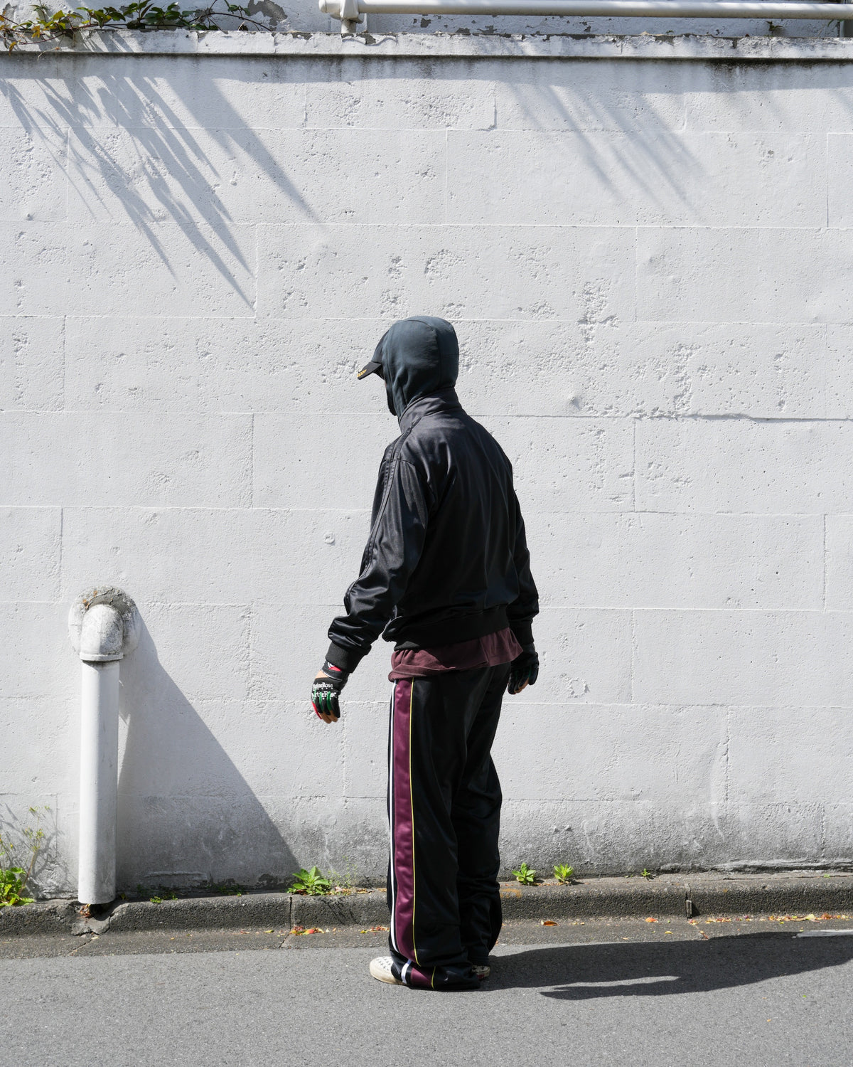 Martine Rose / WIDE LEG TRACKPANT BLACK