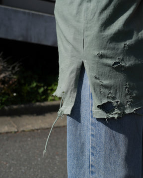 TEPPEI FURUYAMA / HARD CRASH TANK-TOP GREEN