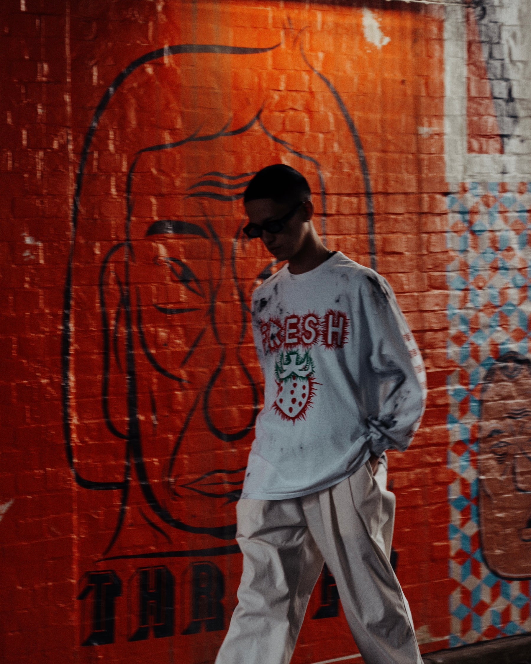 WESTFALL / CYBER FRESH T-SHIRT LS DIRTY WHITE