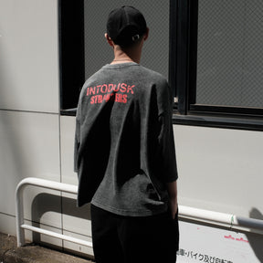 INTODUSK / INTODUSK STRANGERS T WASHED BLACK ORGANIC