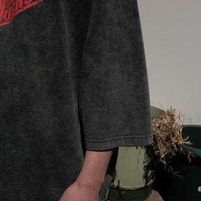 INTODUSK / INTODUSK STRANGERS T WASHED BLACK ORGANIC