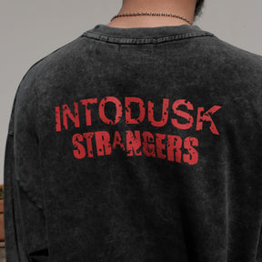 INTODUSK / INTODUSK STRANGERS T WASHED BLACK ORGANIC